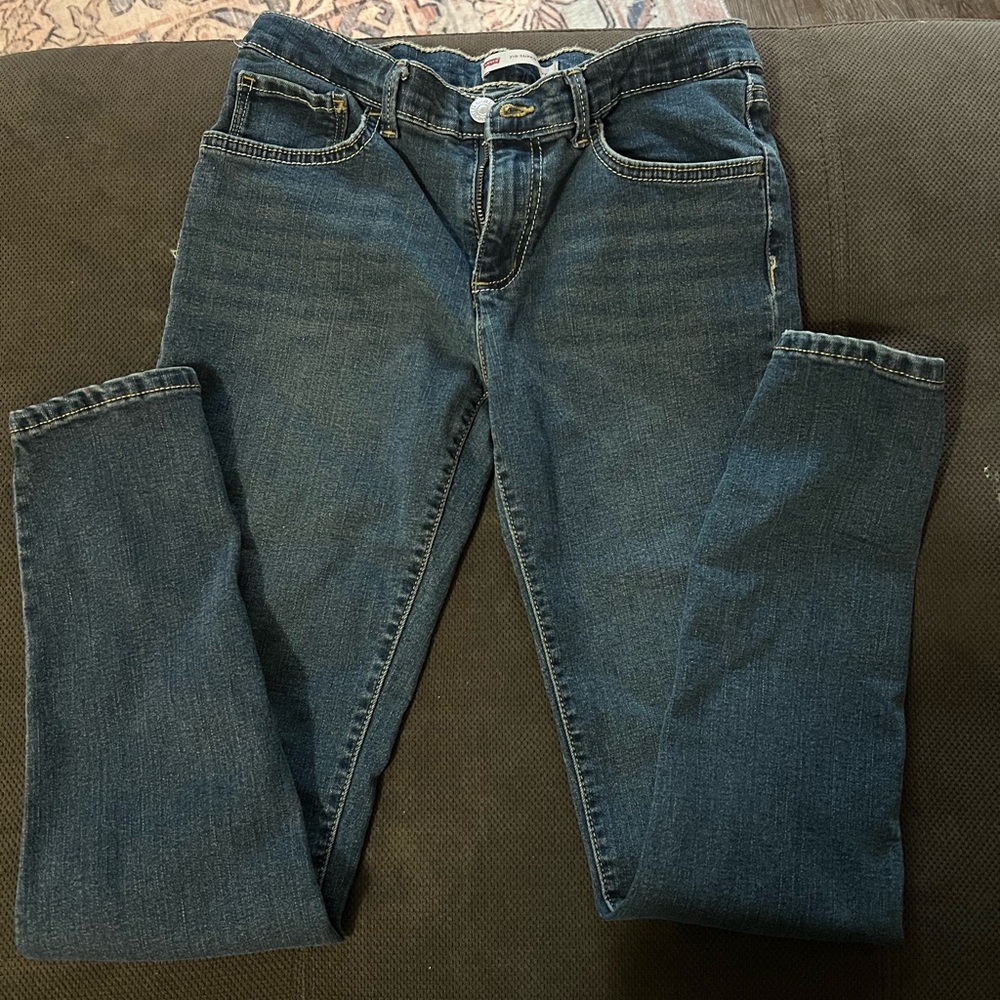 Levis Dark Blue Skinny Jeans